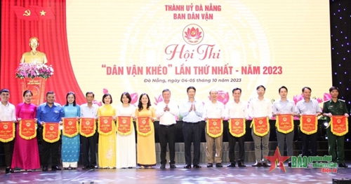 Đà Nẵng: hơn 500 thí sinh tham gia hội thi “Dân vận khéo”